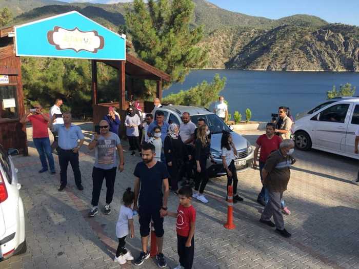  Altın Koz Sosyal Tesisleri'nde bayram yoğunluğu yaşandı