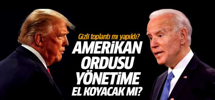 Amerikan ordusu yönetime el koyacak mı? 