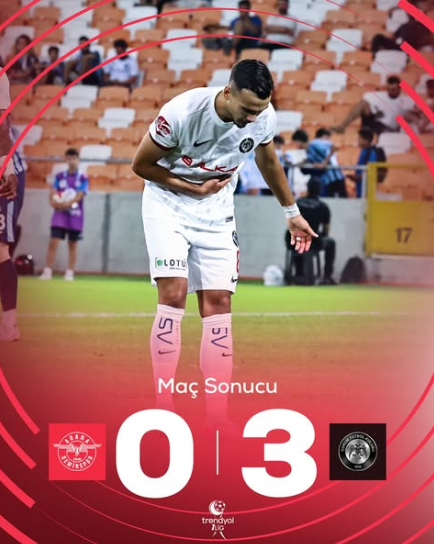 Arca Çorum FK’nın Adana'da 3’lük Gösterisi!