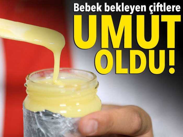 Arı sütü, bebek bekleyen çiftlere umut oldu