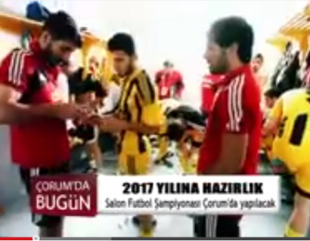 AVRUPA 11.FUTSAL ŞAMPİYONASI ÇORUM'DA YAPILACAK