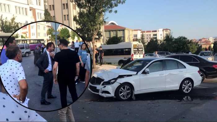 AYM Üyesi  Kenan Yaşar trafik kazası geçirdi