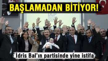 Bal'ın partisinde iki istifa daha