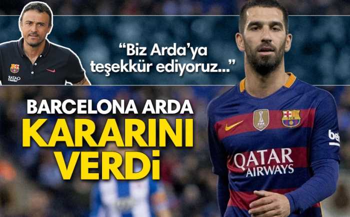 Barcelona'dan sondakika  Arda Turan açıklaması