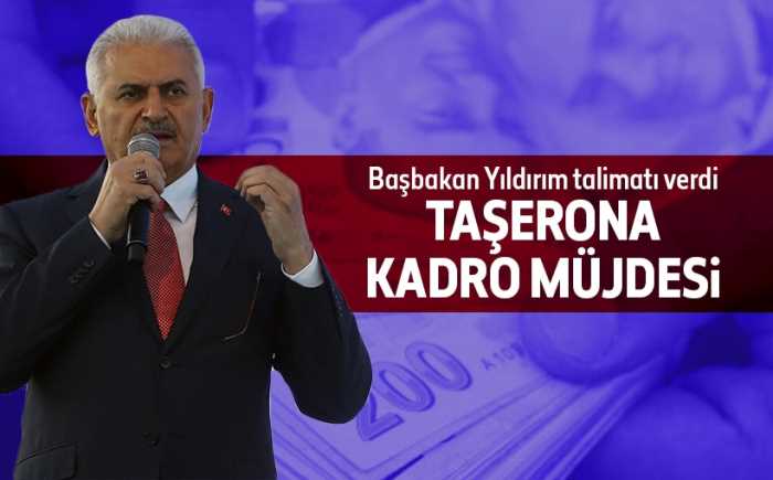 Başbakan Binali Yıldırım, Taşeronla ilgili bakanlıklara ‘Süreci hızlandırın’ talimatı verdi.