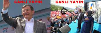 BAŞBAKAN DAVUTOĞLU ÇORUM MİTİNGİ CANLI
