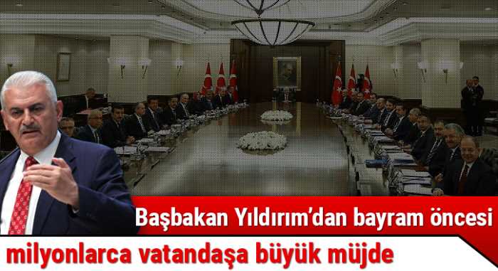 Başbakan Yıldırım, Müjdeli ekonomi paketini açıkladı