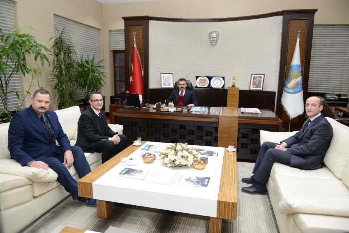 Başhekiminden Başkan Külcü’ye ziyaret