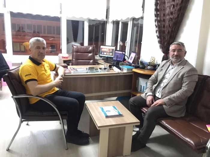 Başkan Aşgın Hitit Tv'ye Ziyarette bulundu