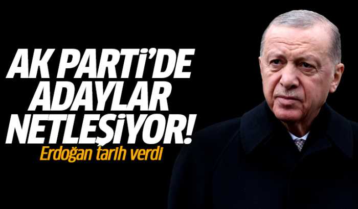 Başkan Erdoğan  "Adaylarımızı Aralık ayının sonuna doğru açıklayacağız" dedi!