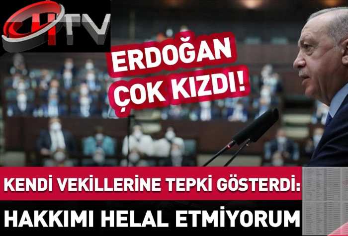 Başkan Erdoğan, Kendi Vekillerine Tepki Gösterdi 