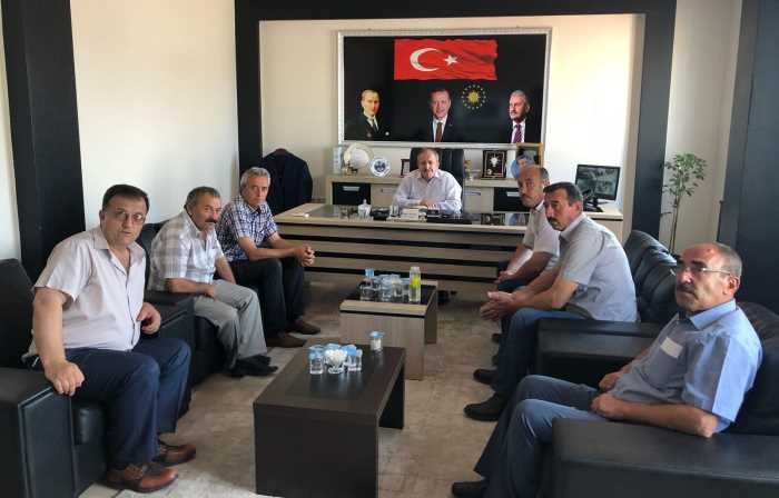 Başkan Karadağ, İskilipli Muhtarlar Sorunlarını Dinledi
