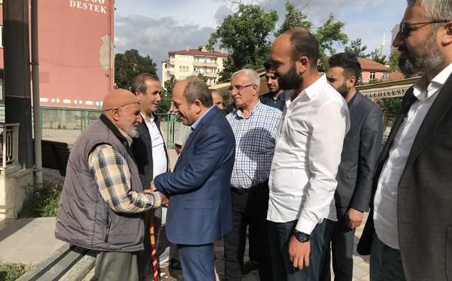 Başkan Karadağ’a esnaf ziyaretinde