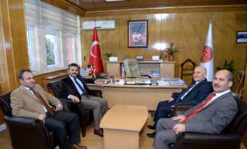 BAŞKAN KÜLCÜ’DEN HALİL İBRAHİM KAYA'YA  ZİYARET