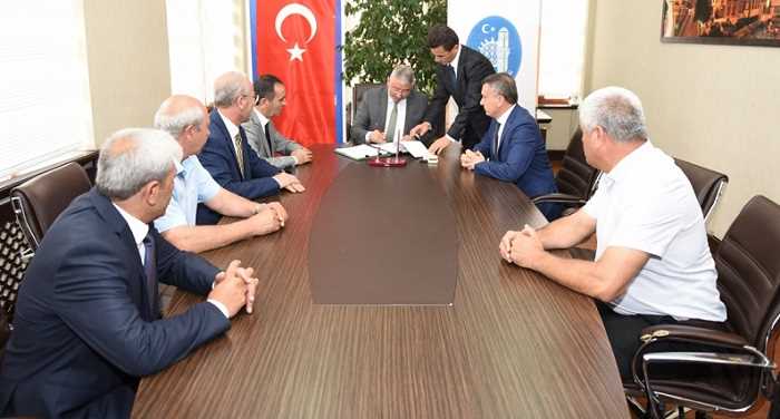 Belediye Hitit Ulaş A.Ş. arasında 10 yıllık sözleşme 