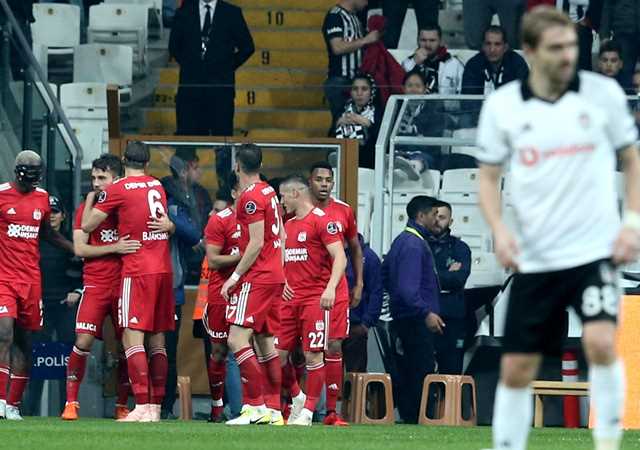 Beşiktaş 1 Sivasspor 2