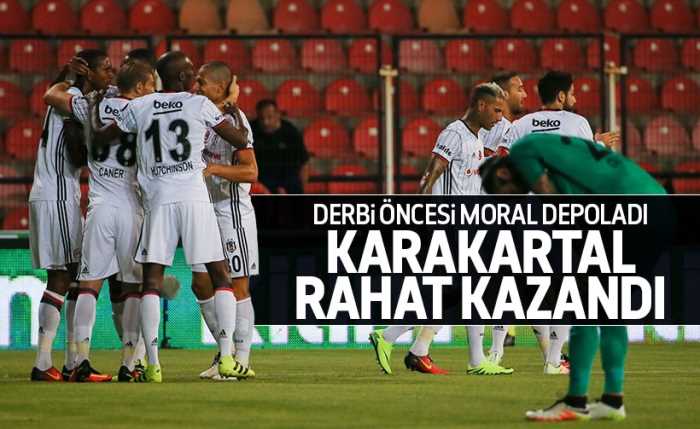 Beşiktaş Rahat Kazandı: 2-0