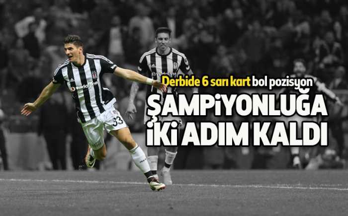 Beşiktaş'ta şampiyonluğa İKİ adım kaldı