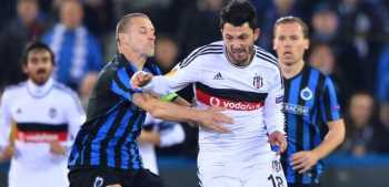 Beşiktaş ve Club Brugge'de 11'ler belli oldu!