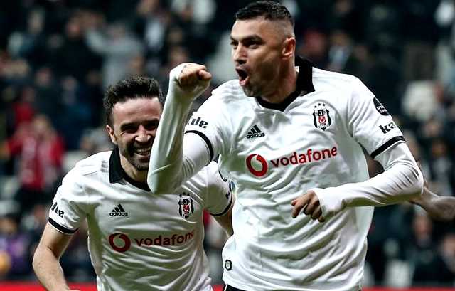 Beşiktaş zirve yarışını 'Burak'madı! 1-0