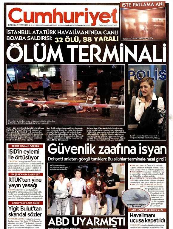 Böyle gazetecilik olamaz Cumhuriyet'in yaptığına bak!