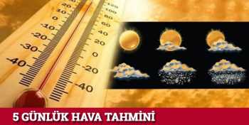 Bu hafta hava durumu  nasıl olacak?