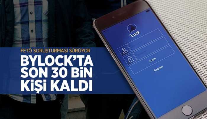 ByLock'ta, 30 bin kişinin izi sürülüyor
