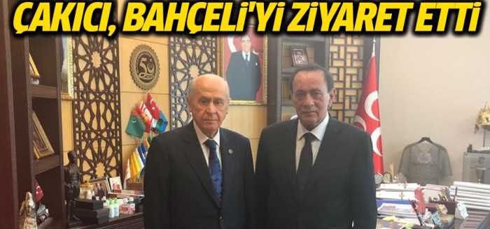 Çakıcı Devlet Bahçeli'yi ziyaret etti