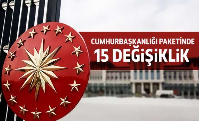 CB: Paketinde 15 değişiklik önergesi hazır
