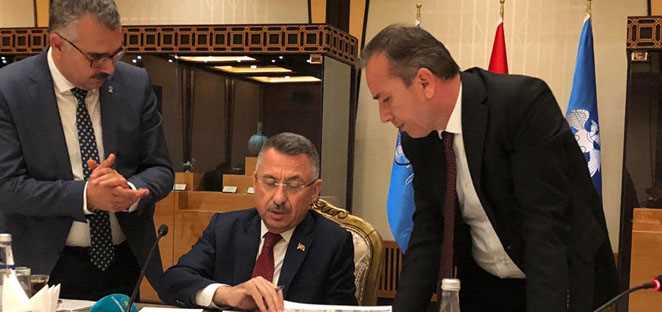 CB Yardımcısı Fuat Oktay "Çorum'un sezlenişi haklı"