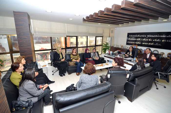 Ceritoğlu Kurt, TOBB İl Kadın Girişimciler Kurulu Üyeleri ile bir araya geldi