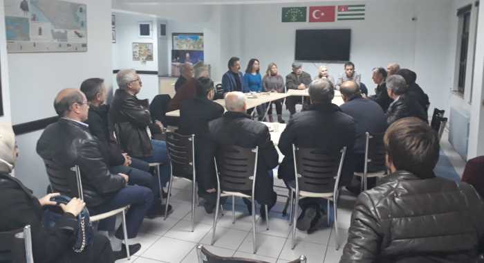 Çerkesler  Çorum'da Yerel Seçimler Öncesi toplandı