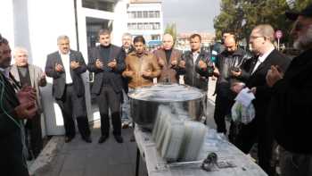ÇESOB, 2000 KİŞİYE AŞURE DAĞITTI