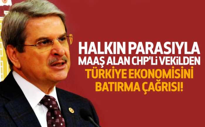 CHP'li Aytun Çıray'dan akıllara durgunluk veren çağrı ekonomiyi batırmaya davet