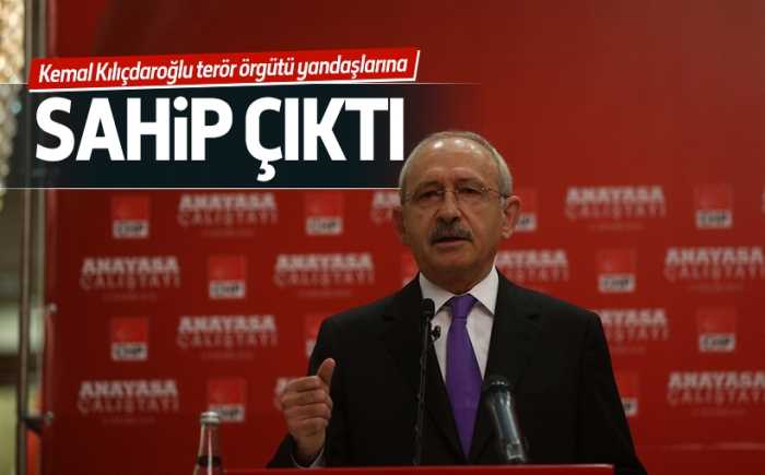 CHP PKK'DAN TUTUKLANANLARA SAHİP ÇIKTI