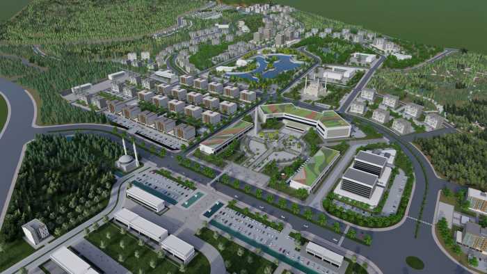 Çimento arazisine uygulanacak “Yeni Şehir Projesi” 
