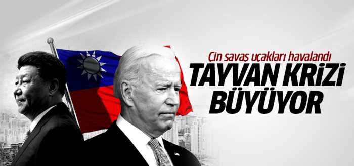 ÇİN - Tayvan krizi büyüyor