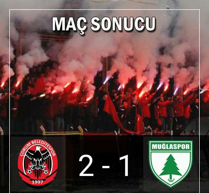 Ço­rum Be­le­di­yes­por-Muğla Spor maçı