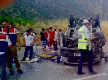 ÇORUM - KARGI’DA TRAFİK KAZASI 7 YARALI