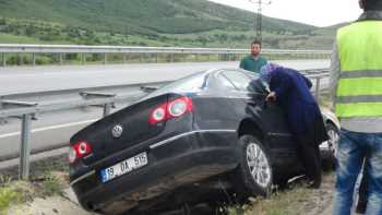 ÇORUM - SAMSUN KARAYOLUNDA KAZA