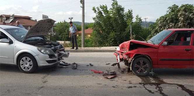 Çorum- Osmancık'ta Trafik kazasında 8 Yaralı