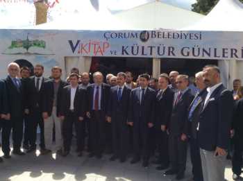 Çorum 5. Kitap Fuarı ve Kültür Günlerinin Açılışı yapıldı