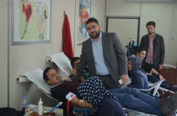 ÇORUM AK GENÇLİK KAN BAĞIŞINDA 