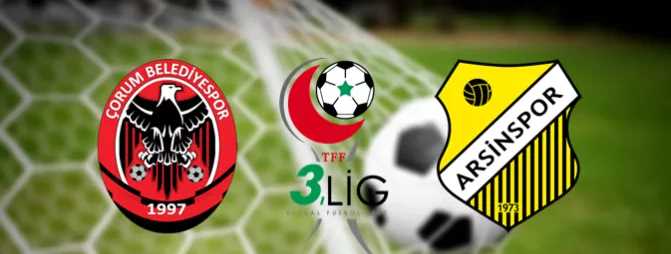 ÇORUM BELDY SPOR-ARSİN SPOR MAÇI