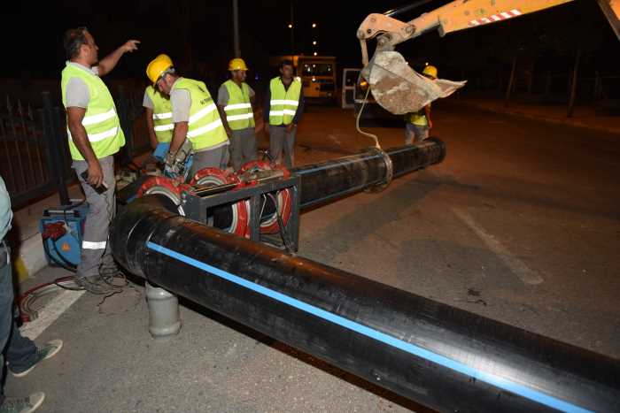 Çorum Belediye gece-gündüz çalışıyor