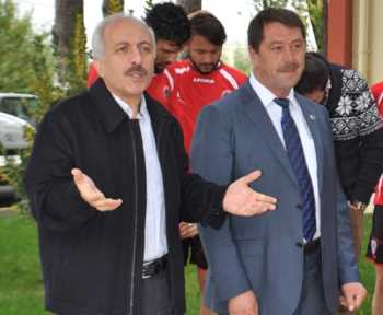 ÇORUM BELEDİYE SPOR BERABERLİĞE KURBAN KESTİ 