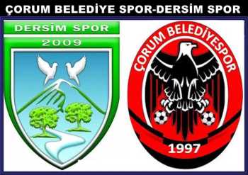 ÇORUM BELEDİYE SPOR DERSİM MAÇINA HAZIR