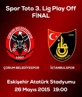 ÇORUM BELEDİYE SPOR FİNAL MAÇI ESKİŞEHİRDE