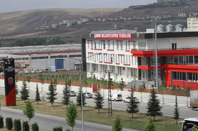 Çorum Belediye Spor Tesisleri ile Göz Kamaştırıyor