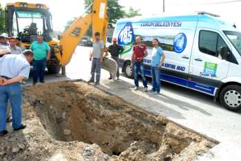 Çorum Belediyesi, su kaçaklarını bir bir önlüyor
